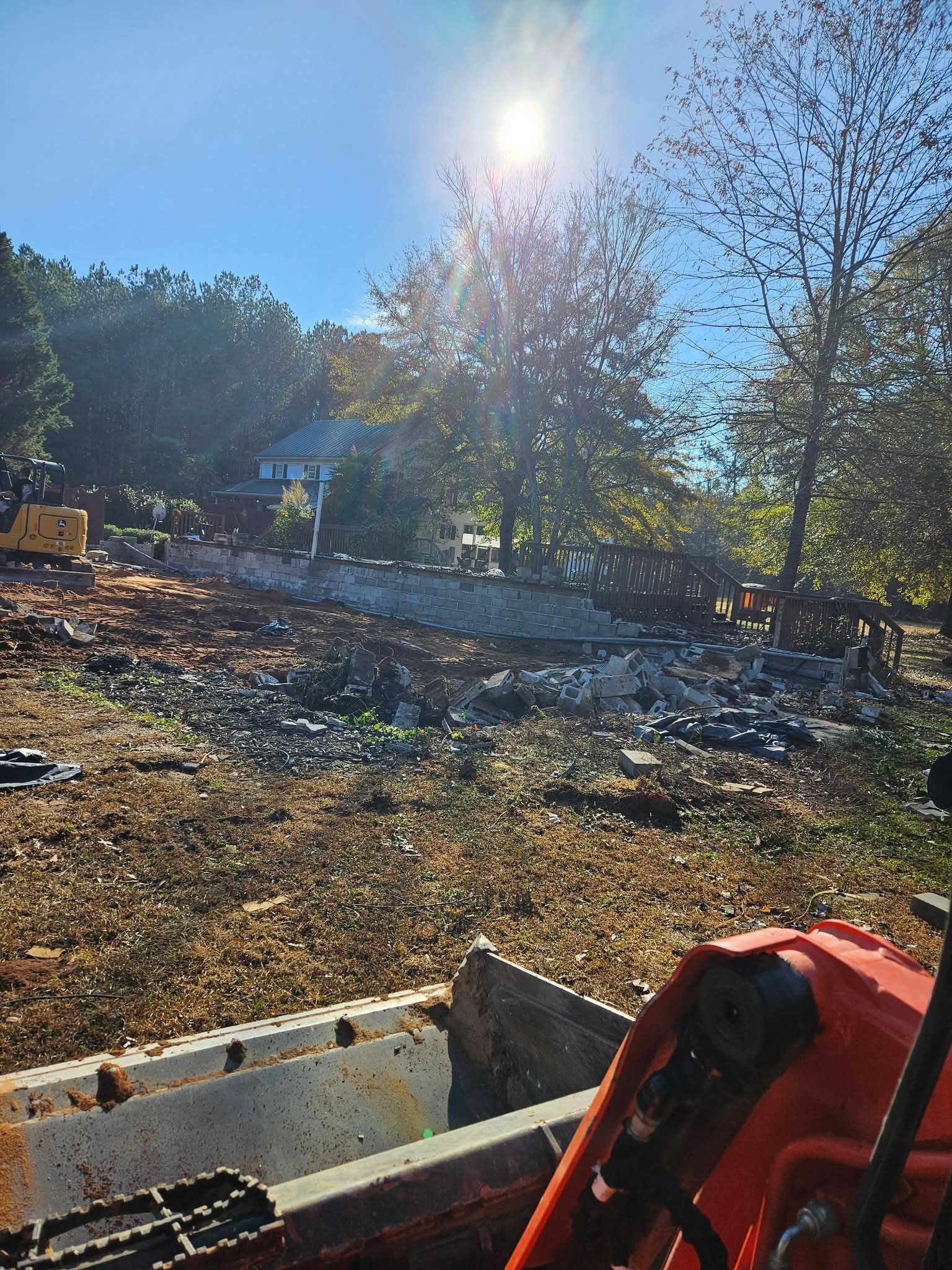 Demolition and clearing job