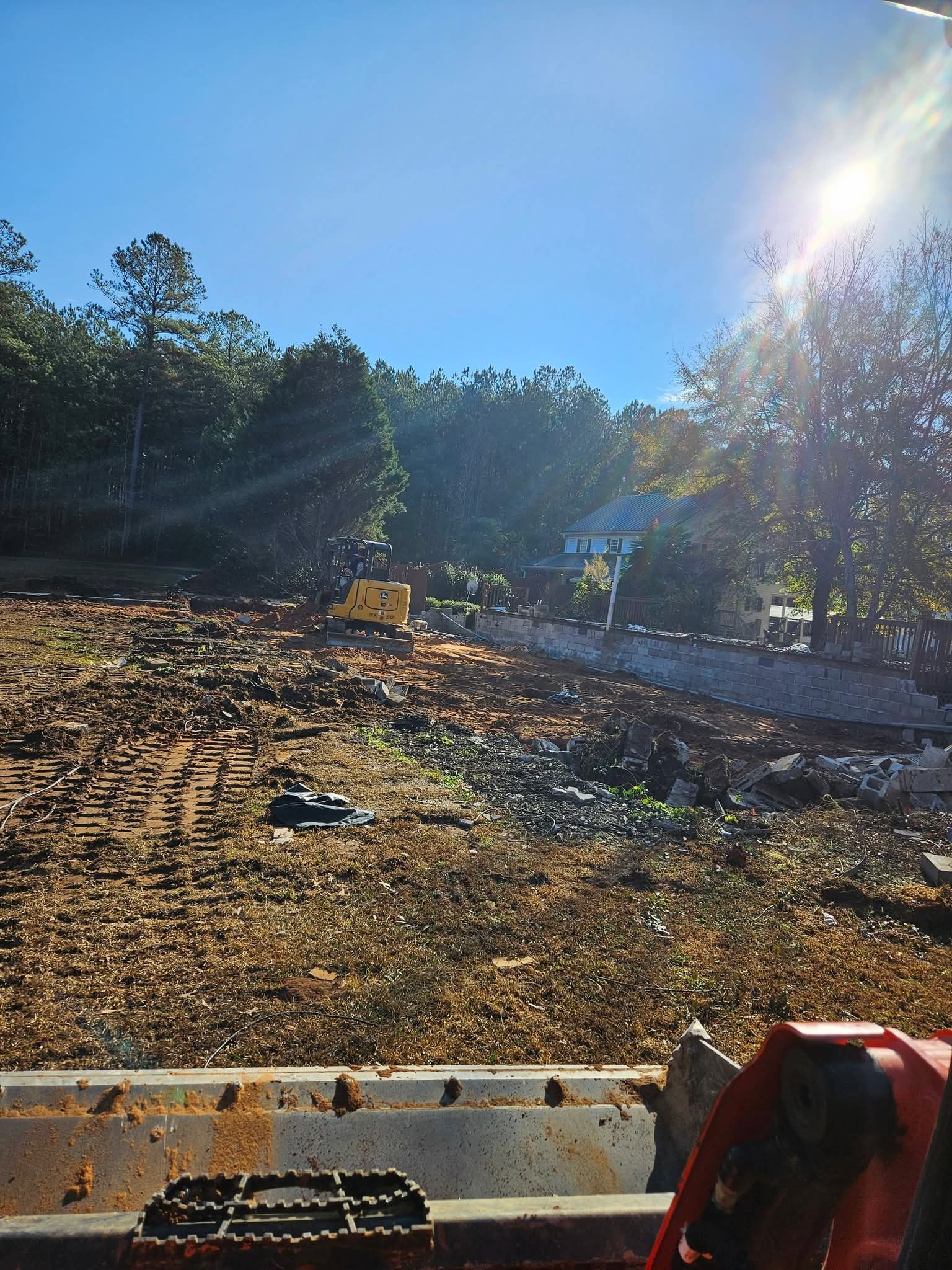 Excavation site